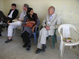 Abdul Ghani Sheikh with Radhika Gupta at the IALS conference in 2009. Christian
Jahoda and Kurt Tropper in the background.